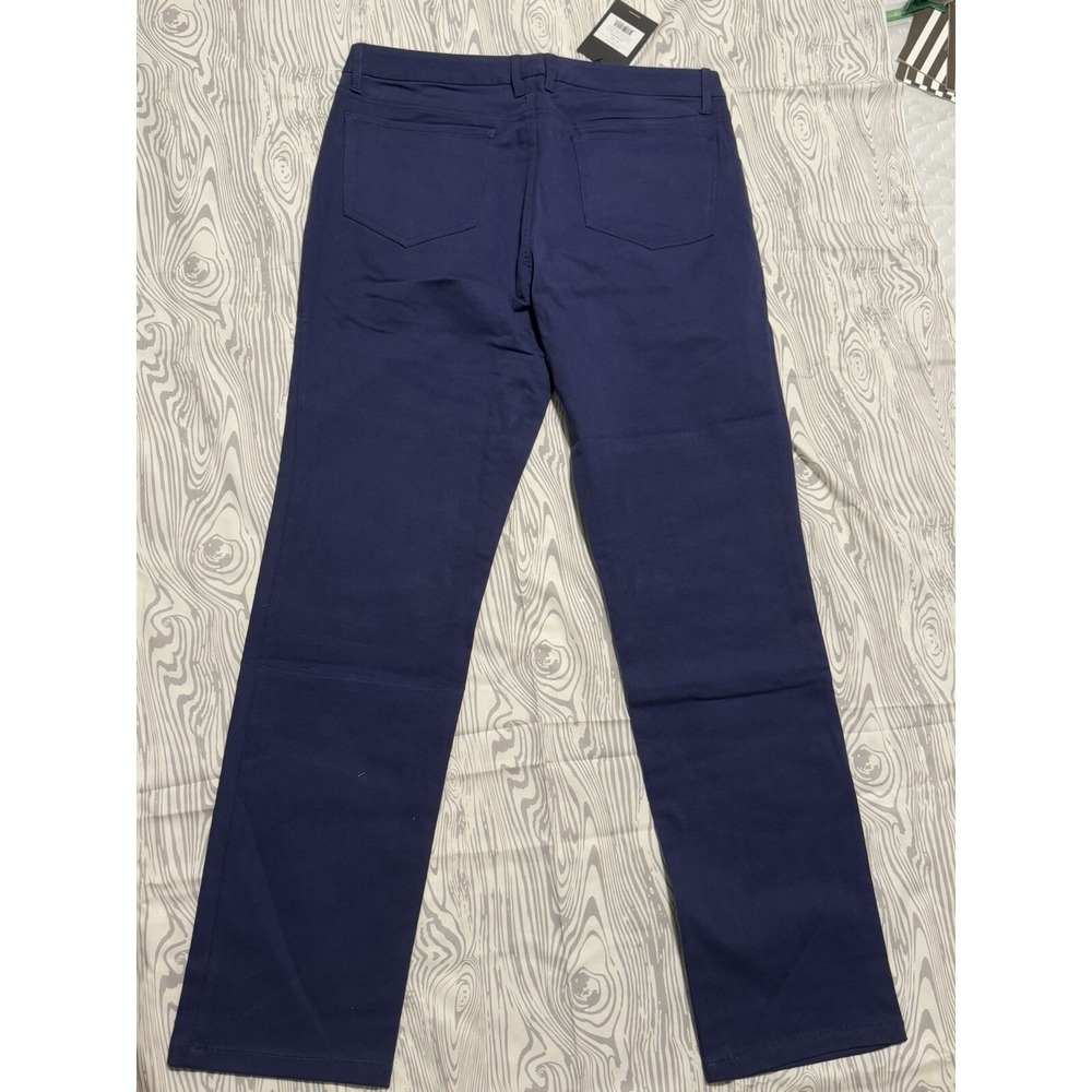 NWT AWAY Luggage Mens‎ The Staple Pant Blue Stretchy Casual Sz 34 $135 MSRP - Picture 4 of 10